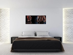 Obraz - Fitness (120x50 cm)