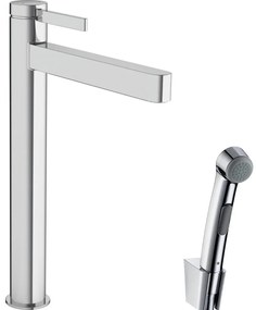 Hansgrohe Finoris - Páková umývadlová batéria 260 s ručnou sprchou Bidette a sprchovou hadicou 160 cm, chróm 76220000