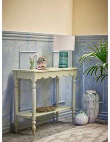 Svetlozelený konzolový stolík z borovicového dreva 36x106 cm Salla – Bloomingville