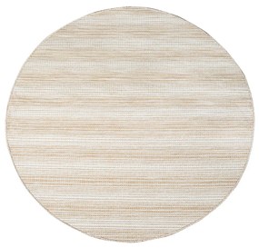 Dekorstudio Šnúrkový okrúhly koberec PALM 3471 - béžový Priemer koberca: 120cm