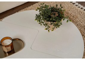 Konferenčný stolík Moira Wood White