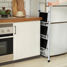 3-stupňový rebrík SONGMICS GSL03WT