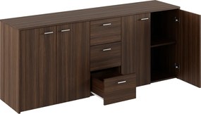 Skriňa HUGOS 180, tabakový orech