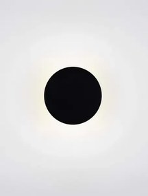 LED čierna svietidlo na stenu Nano 10