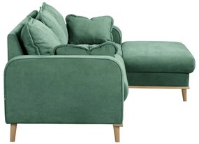 Tyrkysová rohová pohovka (pravý roh) Beata - Ropez