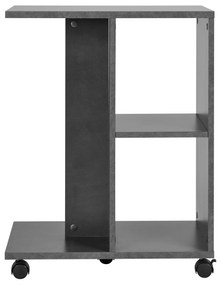 Livarno home Stolík na kolieskach, grafitovosivý (100391405)