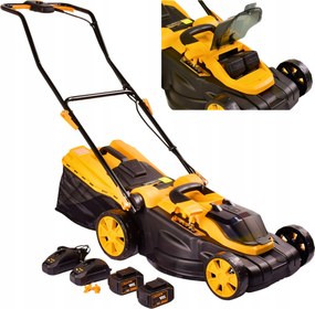 Akumulátorová kosačka 2aku výkonná nabíjačka Riwall 3820 40V 8Ah 38 cm