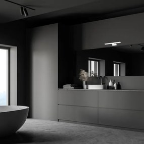 LED kúpeľňové nástenné svietidlo SHINE LED/7W/230V 30 cm IP44 biela