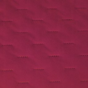 Zamatový prehoz na posteľ ASTRALIA, tmavoružový Rozmer: 170 x 210 cm