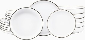 XXXLutz JEDÁLENSKÝ SERVIS Nordic Festive Weiss 18-dielne Creatable - Online Only bytové doplnky - 007768075805