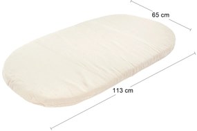 Podsedák k závesnému hojdaciemu kreslu Hamala - krémová