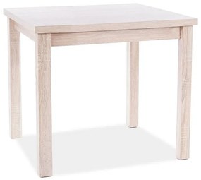Jedálenský stôl Adam |  90 x 65 cm Farba: dub sonoma