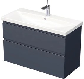 Kúpeľňová skrinka s umývadlem Intedoor LANDAU 100 2Z A9166