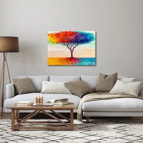 Obraz maľovaného stromu (70x50 cm)