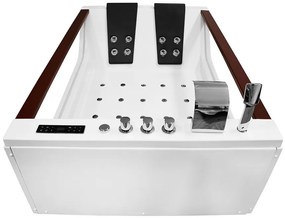 M-SPA - Kúpelňová vaňa SPA s hydromasážou 180 x 120 x 61 cm