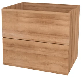 Mereo, Mereo Ponte, kúpeľňová skrinka 61 cm, Multidecor, Dub Riviera mountain, MER-CN290SDMON