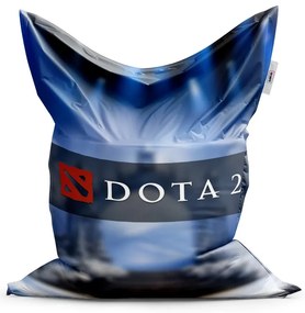 Sablio Sedací vak Classic DOTA 2 Modrá - 150x100 cm