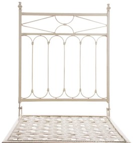 Kovová skladacia stolička Asina (SET 2 ks) - Krémová antik