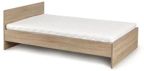 Drevená posteľ Lima 120x200, dub