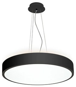 LED2 -LED Luster na lanku ROTO LED/48W/230V 2700K/3300K/4000K IP40 čierna pr.40 cm