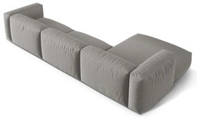 Svetlosivá modulárna rohová pohovka (ľavý roh) Martina – Micadoni Home