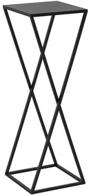 Stojan na kvety 70x24 cm čierna