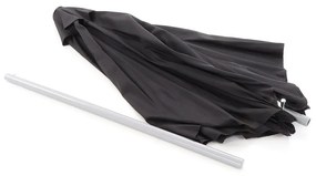 Záhradná stolová zostava Nori - 6 miest, tmavo sivá