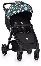 PETITE&MARS kočík Street+ RWS black + strieška limited 100 flowers