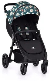 PETITE&MARS kočík Street+ RWS black + strieška limited 100 flowers
