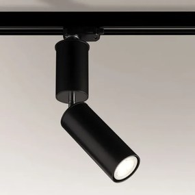 Shilo 6612 - Bodové svietidlo do lištového systému SHIMA 1xGU10/15W/230V čierna