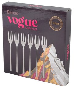 Vidlička na múčnik set 6 ks – Vogue CR Banso - 120645