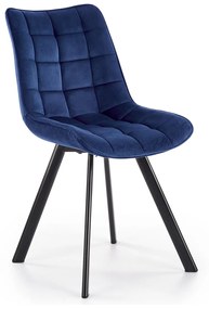 Jedálenská stolička K332 - granátová / čierna