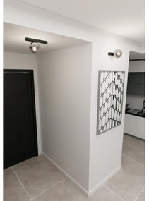 Stropné svietidlo FIT 1xE14/10W/230V čierna/šedá