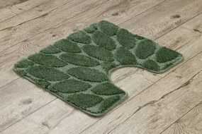 Sada kúpeľňových koberčekov SUPREME STONES kamienky, zelená