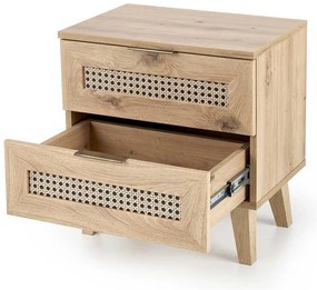 Nočný stolík Rustico, dub artisan