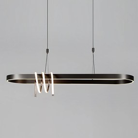Toolight Toolight, LED stropné osvetlenie 120cm, 32W, 3000K, LHJ040-CP, čierna matná, OSW-50018