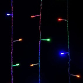 VOLTRONIC Vianočná reťaz 60 m, 600 LED, farebná