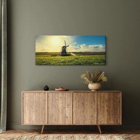 Obraz - Veterný mlyn (120x50 cm)