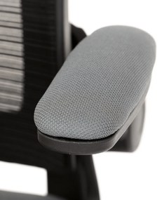 Autronic KA-V317 GREY Kancelárska stolička