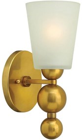 Hinkley - Nástenné svietidlo ZELDA 1xE27/60W/230V mosadz