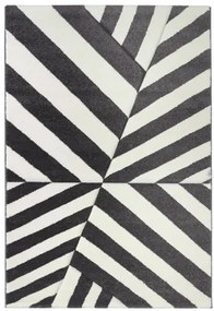 Koberce Breno Kusový koberec VEGAS HOME / PASTEL ART 23/GVG, čierna, viacfarebná,120 x 170 cm