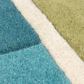 Zelený vlnený koberec 230x160 cm Piano - Flair Rugs