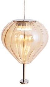 MAXLIGHT P0575 - LED Luster na lanku PALLONCINI 2xLED/3W/230V pr. 12 cm béžová