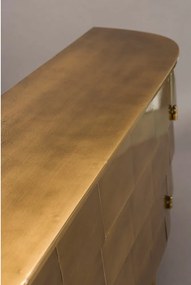 Kovová komoda v zlatej farbe 117x70x26 cm Hanna – Dutchbone