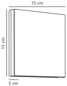 Nordlux - LED Vonkajšie nástenné svietidlo ARTEGO LED/7,2W/230V IP54