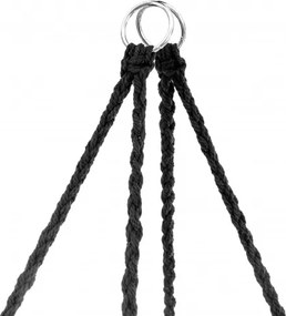 MI Hojdacie kreslo BRASIL HOOP čierne