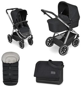ABC DESIGN Samba Set Diamond 3ks 2023 Black Dots kombinovaný 2in1 kočík