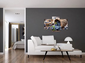 Obraz - Šťavnaté čučoriedky (90x60 cm)