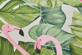 Koberec Hanse Home Flair Tropical Flamingo viacfarebný