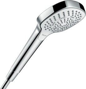 Hansgrohe Croma Select E sprchová hlavica biela/chróm 26811400